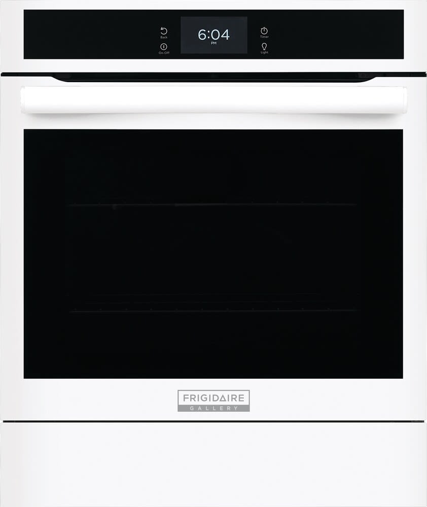 Frigidaire GCWS2438AW 24 Inch Single Electric Wall Oven with 2.8 cu. ft