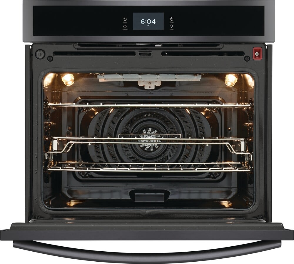Frigidaire GCWS3067AD 30 Inch Single Electric Wall Oven with Air Fry, 5