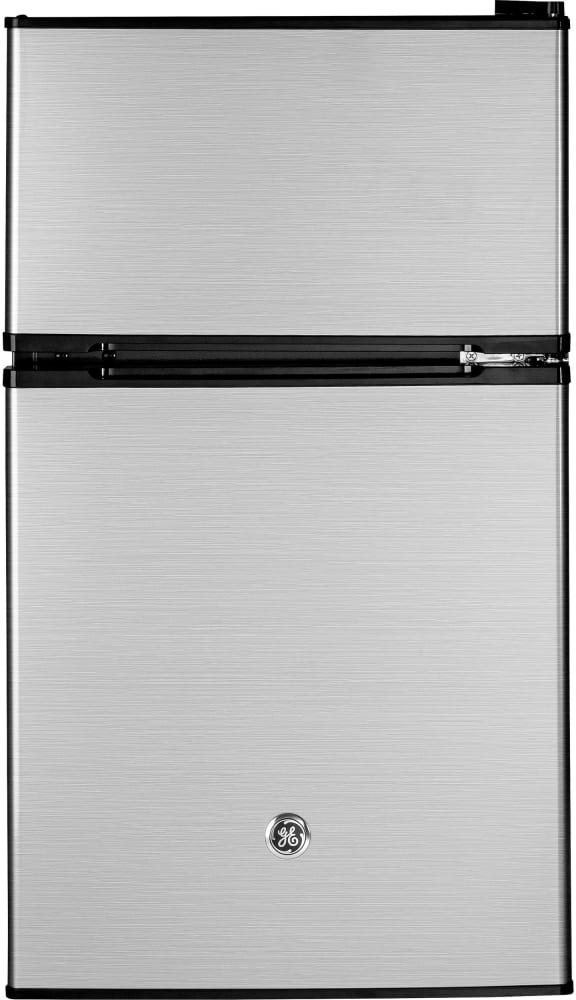 GE Mini Fridge With Freezer | 4.4 Cubic Ft. | Single-Door Design With Glass  Shelves, In-Door Can Rack & Small Freezer | Small Refrigerator Perfect for