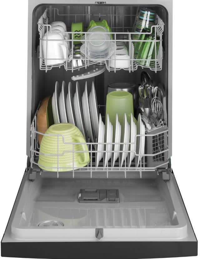 GE GDF511PSMSS 24 Inch Full Console Built In Dishwasher with 14 Place