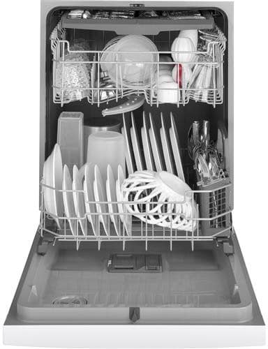 GE GDF630PGMWW 24 Inch Full Console Smart Dishwasher with Wi Fi