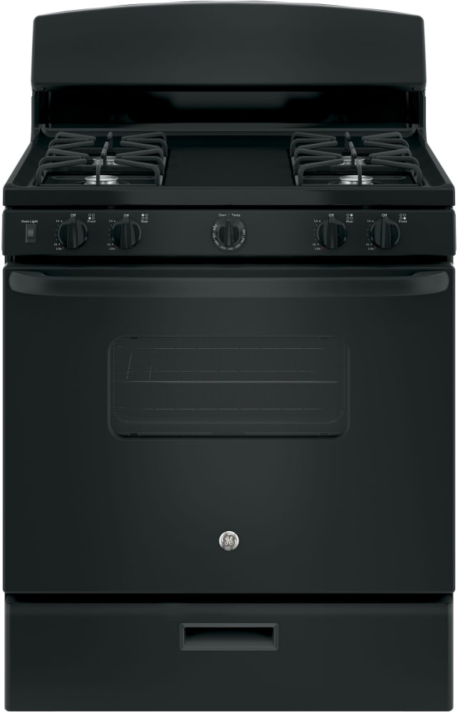 GE JGBS10DEKBB 30 Inch Freestanding Gas Range with Broiler Drawer