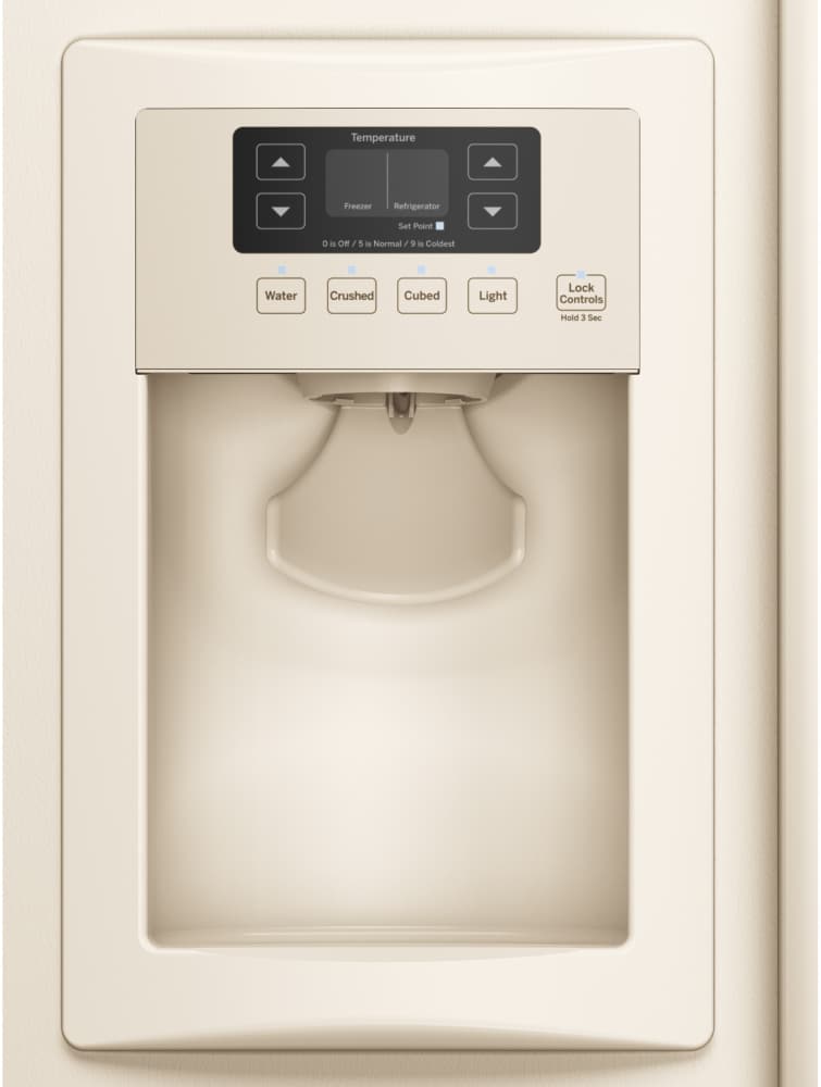 GE GSS20ETHCC 32 Inch Side-by-Side Refrigerator with 20.0 cu