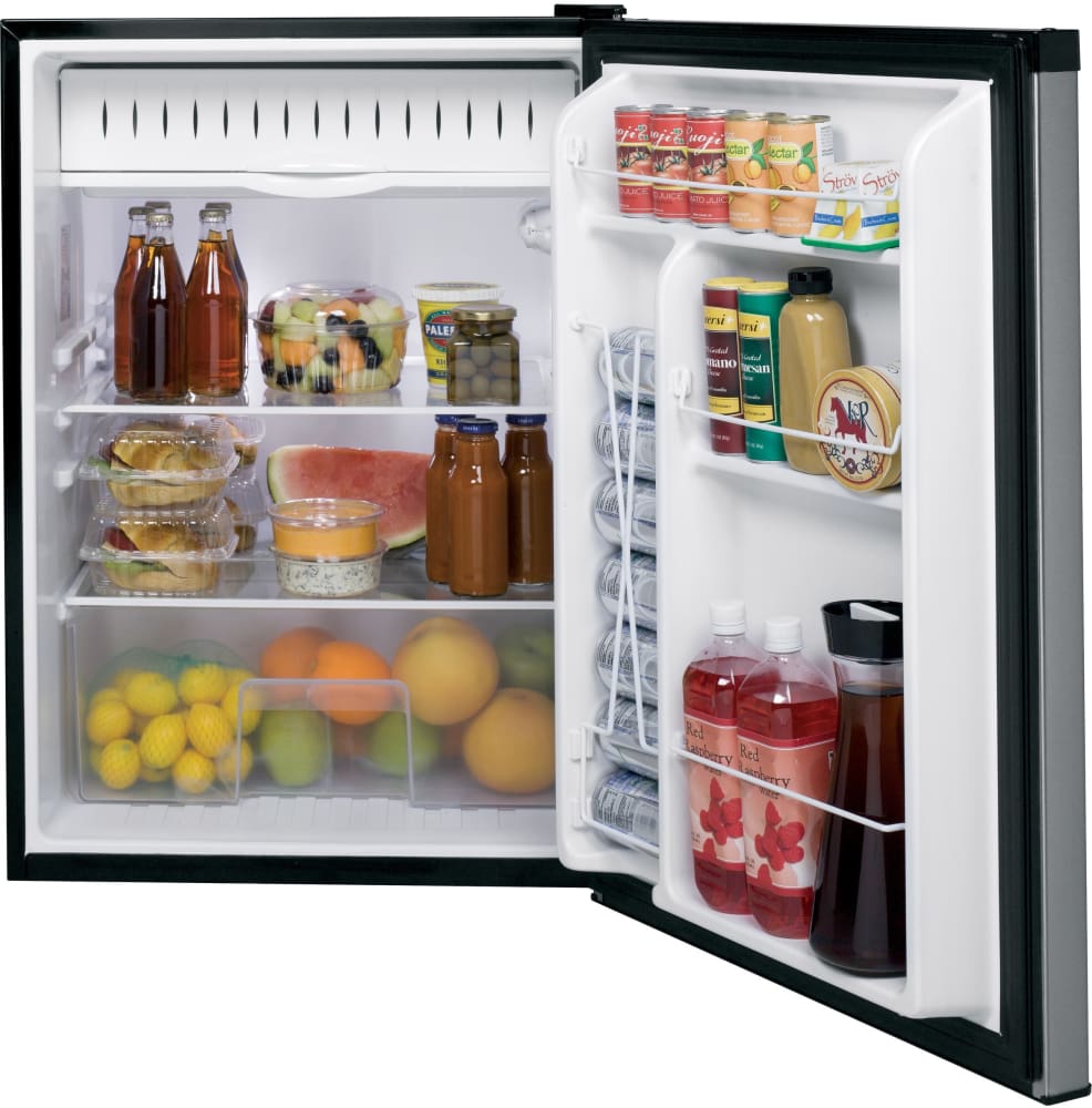 GE GCE06GSHSB 24 Inch BuiltIn Capable Compact Refrigerator with 5.6 Cu