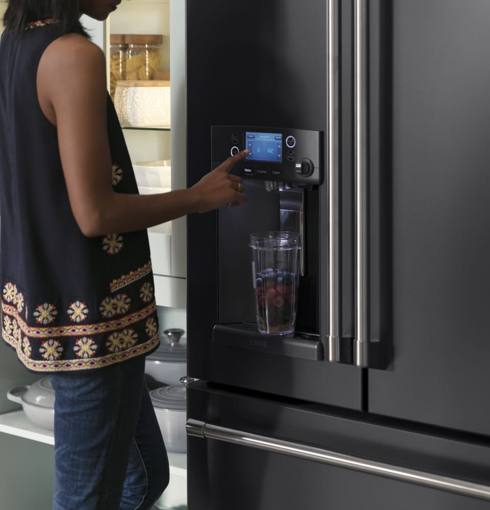 GE CYE22UELDS 36 Inch Counter Depth French Door Refrigerator with ...