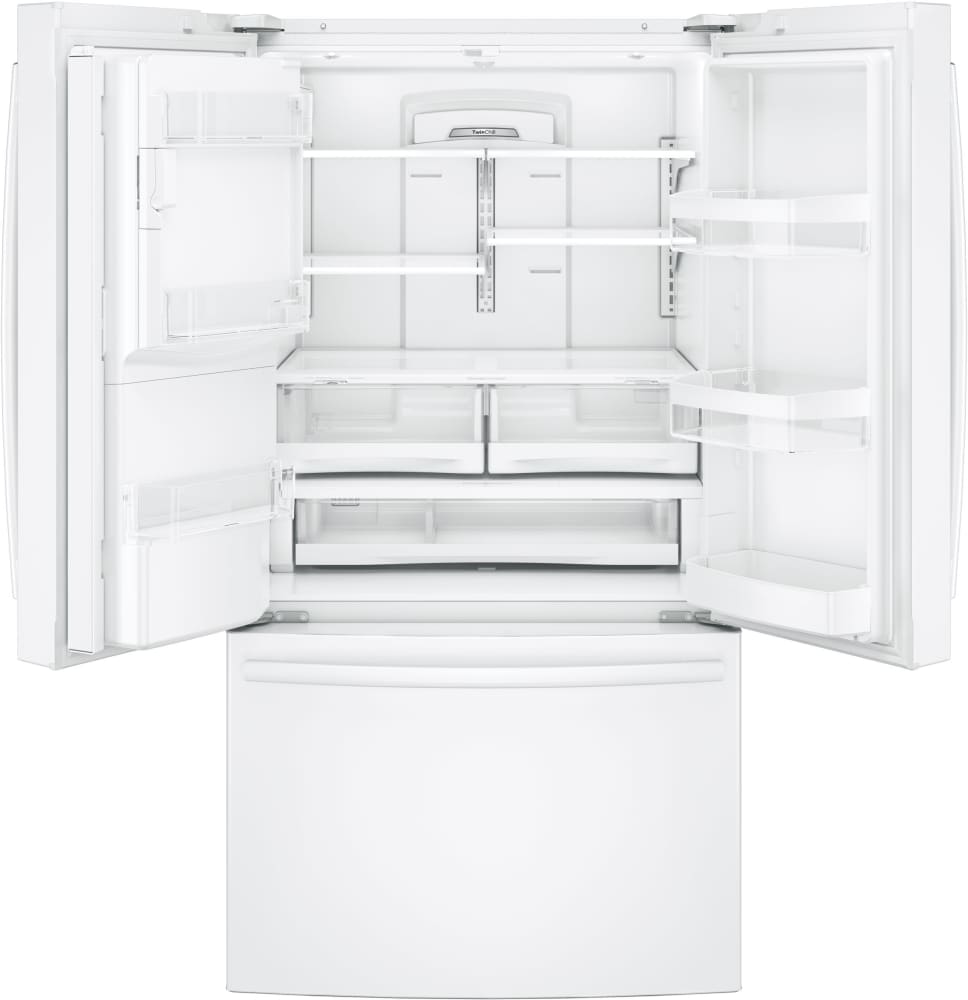 GE GFE28GGKWW 36 Inch French Door Refrigerator with 27.7 Cu. Ft