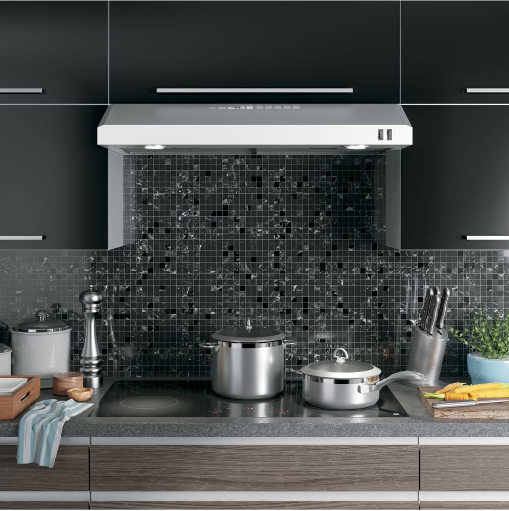 GE JVX5365SJSS 36 Inch Under Range Hood with 2Speed/270 CFM