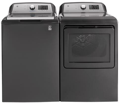 Ge Gewadrgdg8401 Side By Side Washer Dryer Set With Top Load