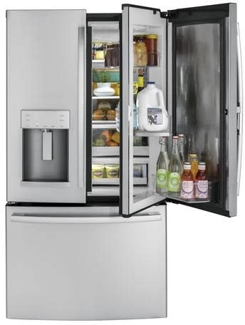 GE GFD28GYNFS 36 Inch French Door Refrigerator with 27.7 cu. ft