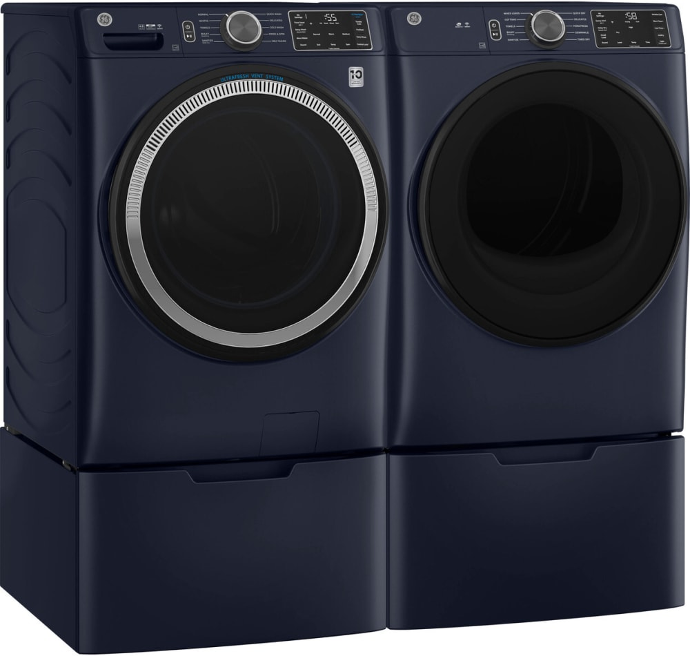 SA WASH ＆ FVC5 セット GE GEWADRGRRS550SP Side-by-Side Front Load Washer and Gas Dryer