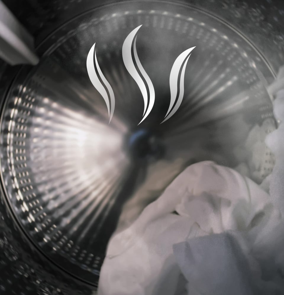 GE GEWADREW6501 SidebySide Washer & Dryer Set with Front Load Washer