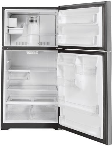 GE GIE22JSNRSS 33 Inch Top Freezer Refrigerator with 21.9 cu. ft ...
