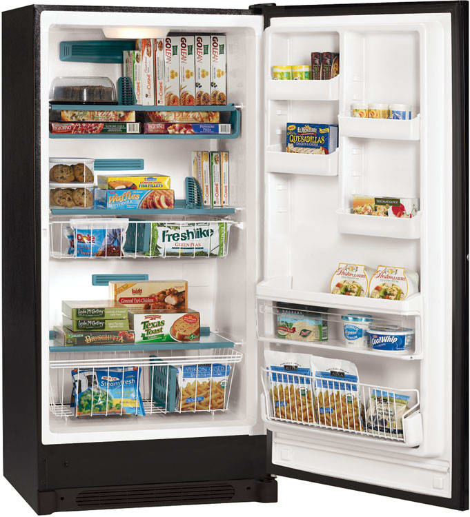 Frigidaire GLFH17F8HB 16.6 cu. ft. Upright Freezer with 3 Glass Shelves