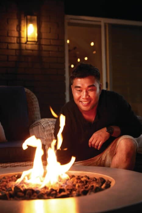 Napoleon GPFCCN36 NEXUS 36 Inch Patioflame® Fire Table with 1
