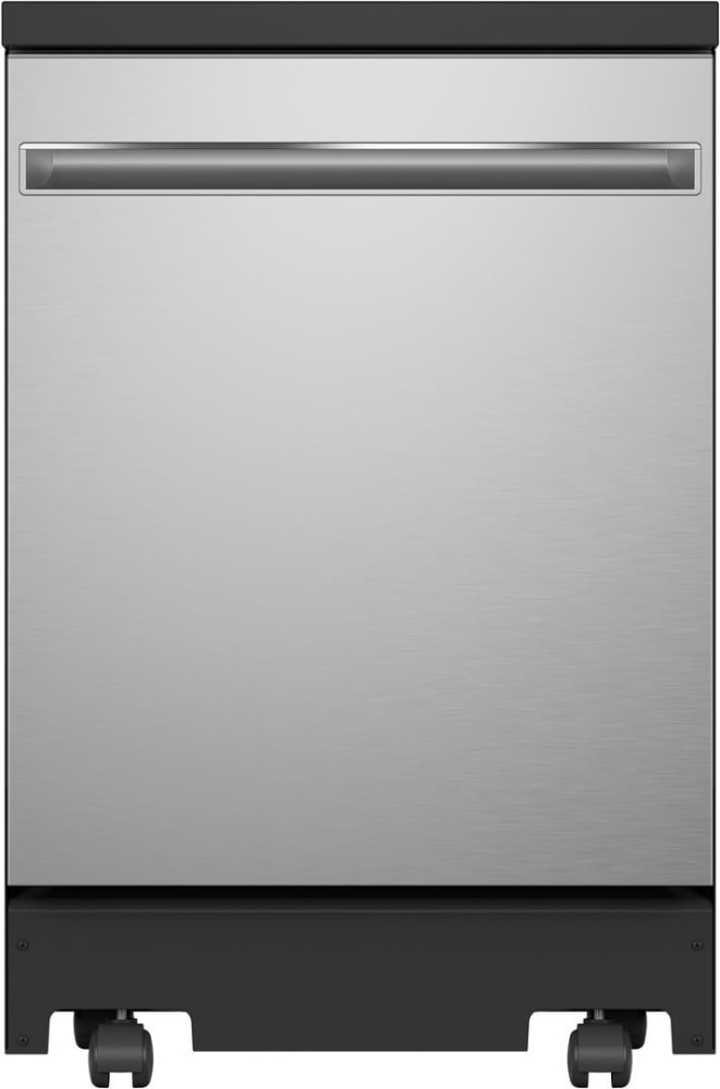 GE GPT225SSLSS 24 Inch Portable Dishwasher with 3Level Wash System, 3 Wash Cycles, Automatic