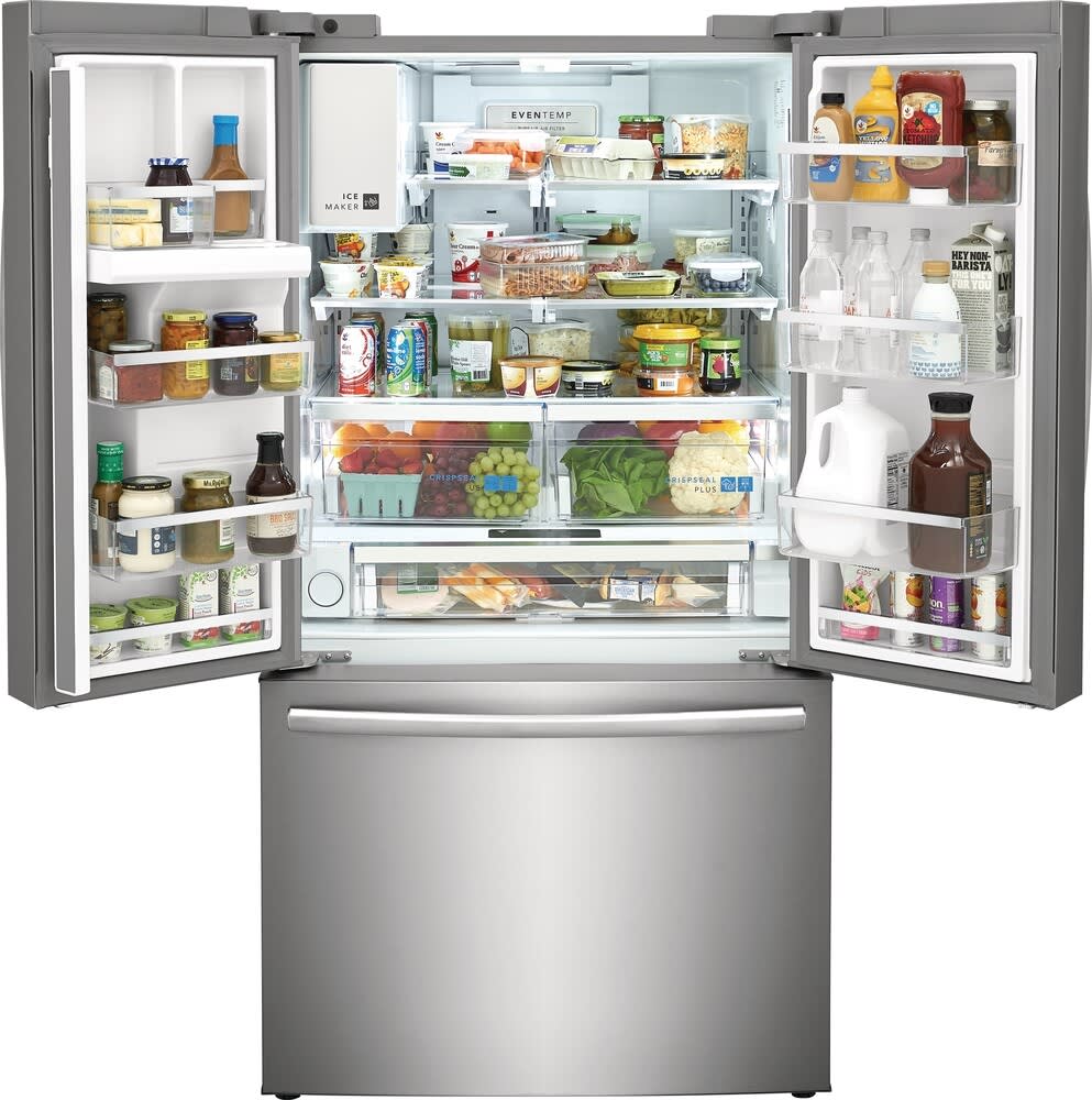 Frigidaire GRFS2853AF 36 Inch French Door Refrigerator with 27.8 Cu.Ft ...