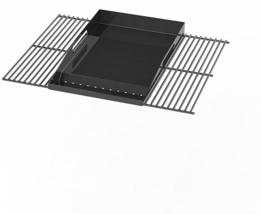 Pit Boss 40628 Ceramic Coated Griddle Insert & Cooking Grates Set 700