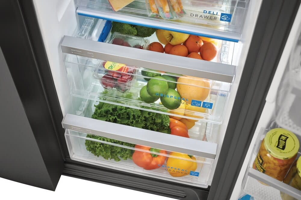 Frigidaire GRSS2652AD 36 Inch Freestanding Side by Side Refrigerator ...