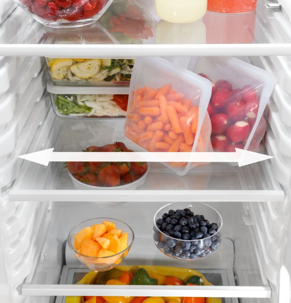 GE GSE25GGPWW 36 Inch Freestanding Side by Side Refrigerator