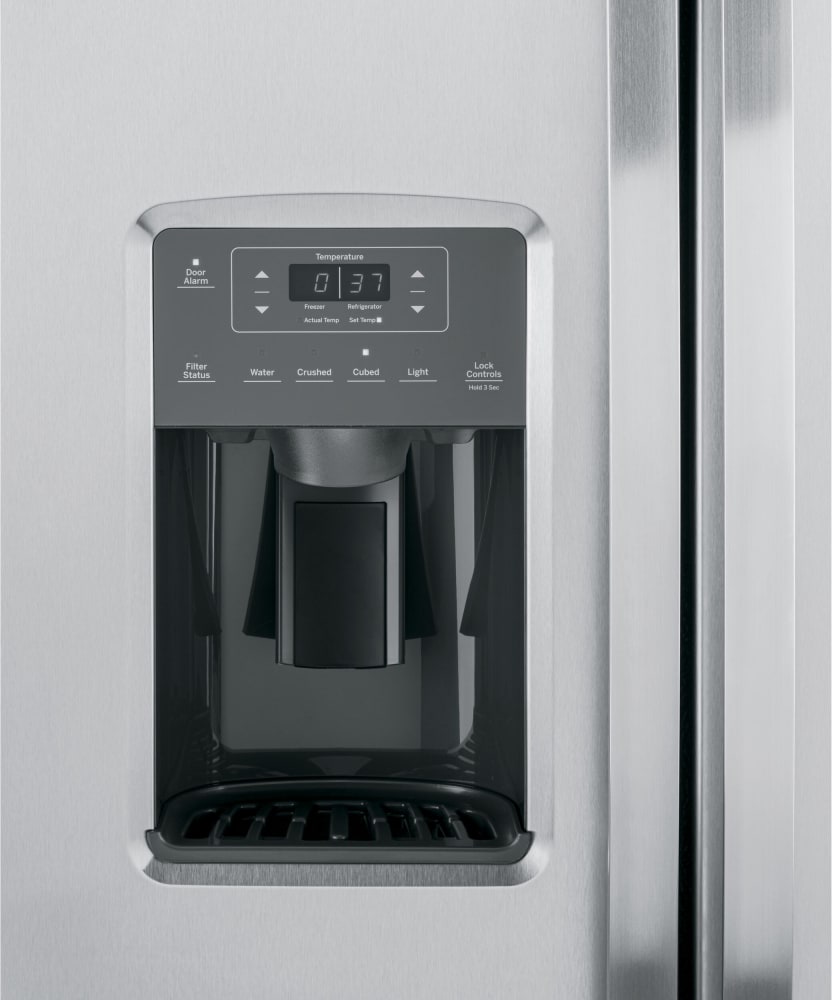 GE GSS23GYPFS 33 Inch Side by Side Refrigerator with 23 Cu. Ft