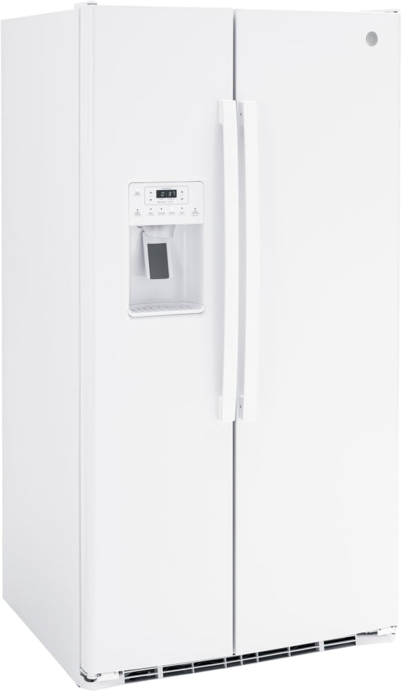 GE GSS25GGPWW 36 Inch Side by Side Refrigerator with 25.3 Cu. Ft