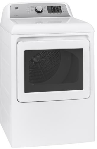 Ge Gtd84ecsnws 27 Inch Electric Smart Dryer With Wi Fi 7 4 Cu Ft Capacity Steam Cycle He Sensor Dry 120 Feet Venting Capacity Wrinkle Care Customizable Cycle Settings Quick Dry Damp Alert Dry Level