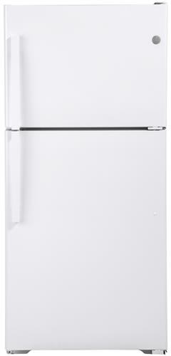 Ge Gte19dtnrww 30 Inch Top Freezer Refrigerator With 19 1 Cu Ft Capacity Reversible Hinges Adjustable Wire Shelves Spillproof Freezer Floor Upfront Controls Sabbath Mode Energystar Certified Star K Certified And Ada Compliant White
