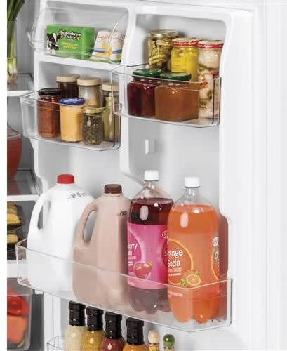 GE GTE22JTNRWW 33 Inch Top Freezer Refrigerator with 21.9 cu. ft