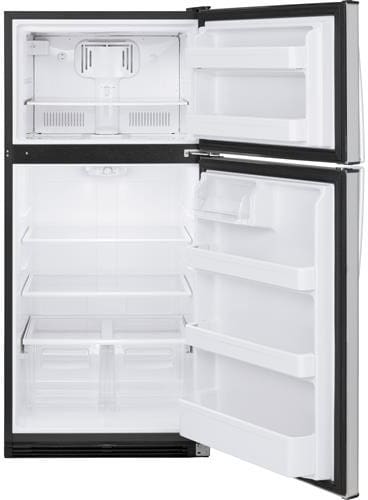 GE GTS18FSLSS 30 Inch Top Freezer Refrigerator with LED Lighting ...