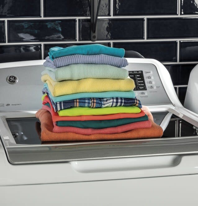 GE GTW725BSNWS 27 Inch Top Load Washer with 4.6 Cu. Ft. Capacity