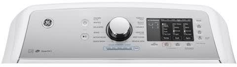 Ge Gtw725bsnws 27 Inch Top Load Washer With Dual Action Agitator 12 Wash Cycles Tide Pods Dispenser 4 8 Cubic Feet Capacity Quietwash Stain Removal Guide Deep Fill Multiple Rinse Options Oxi Dedicated Cycle Auto Soak
