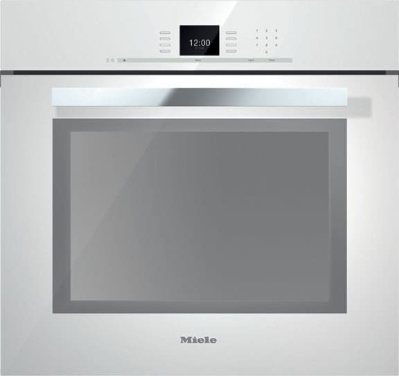 Miele Black Under 25 Inch Cutout Height Wall Ovens with PerfectClean  Stainless Steel Interior, Wireless Roast Probe features