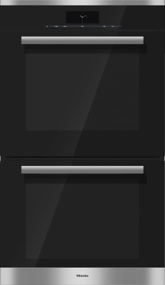 Miele H6880BP2 30 Inch Double Wall Oven With M Touch Display, Moisture Plus, Wireless Food Probe