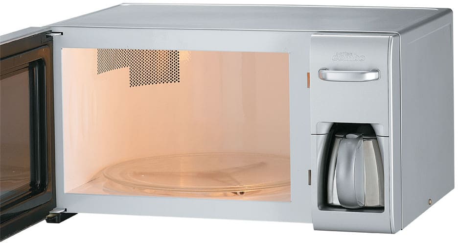 LG LCRM1240SB 1.2 Cu. Ft. Countertop Combination Microwave and Coffee Maker  with 1200 Cooking Watts & Auto/Rapid Defrost: Black