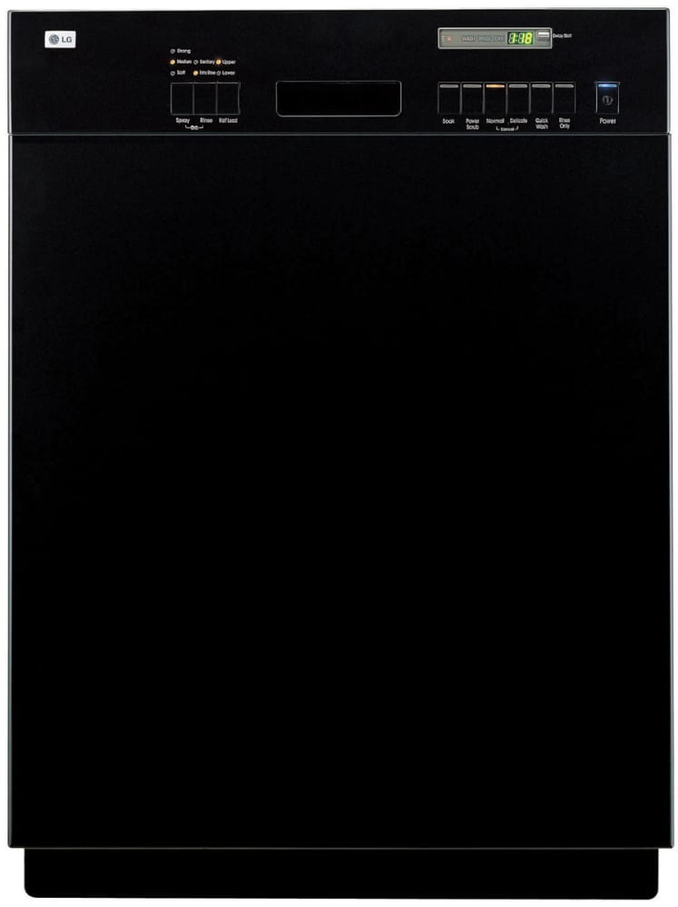 Lg Lds5811bb Full Console Dishwasher With 6 Wash Cycles Semi Integrated Electronic Control Panel Black
