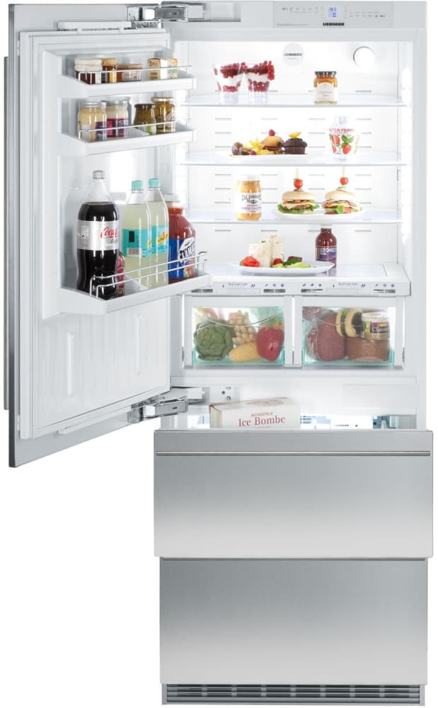 Liebherr HCB1561 30 Inch Fully-Integrated Bottom-Freezer Refrigerator ...