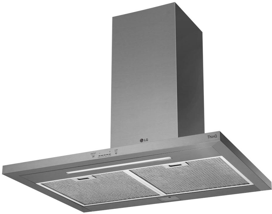 LG HCED3015S 30 Inch Wall Mount Range Hood with 5 Speed 600 CFM Blower