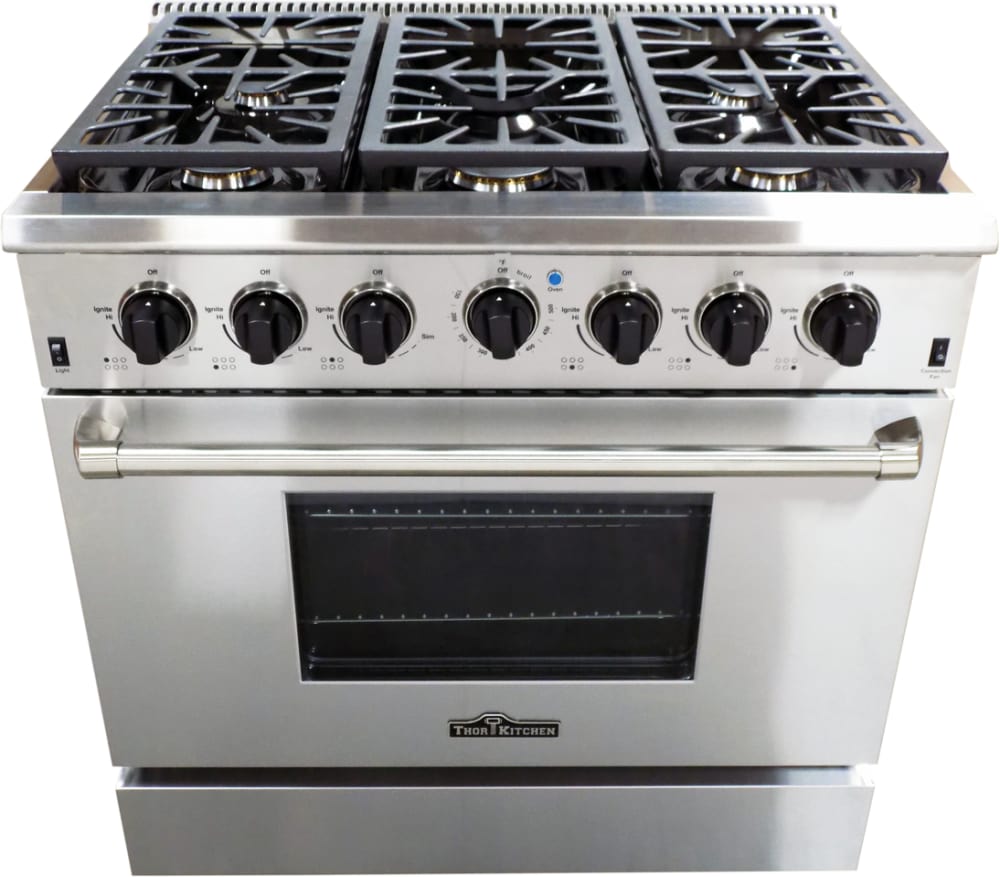 Thor Kitchen  HDM3601U 36 Inch Freestanding Gas  Range  with 