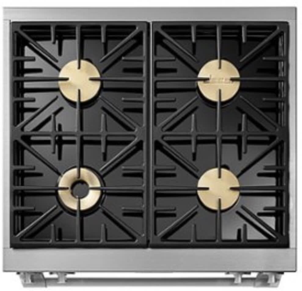 Dacor HDPR30CNGH 30 Inch Freestanding Professional Dual Fuel Range With