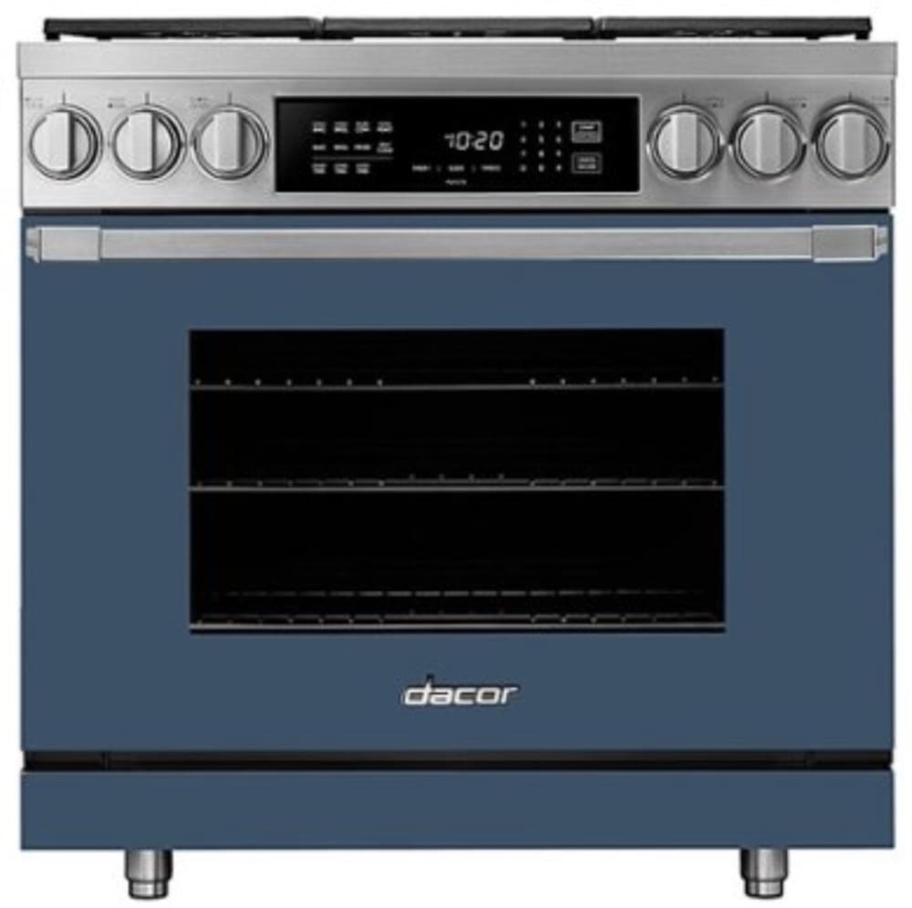 Dacor HDPR36CDNG 36 Inch Freestanding Professional DualFuel Range with