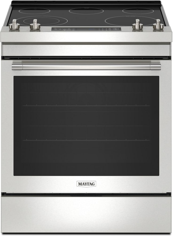 Maytag MES8800PZ 30 Inch SlideIn Electric Range with 5 Elements, 6.4 cu. ft. Convection Oven