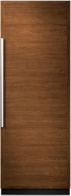 JennAir JBRFR30IGXCRO 30 Inch Panel Ready Built-In Smart Refrigerator Column with 17 Cu. Ft. Capacity, Amazon Alexa, Google Assistant, Vacation Mode, Interior Water Dispenser, Ecliptic Lighting, Emotive Controls, Sabbath Mode, and ENERGY STAR® Certified
