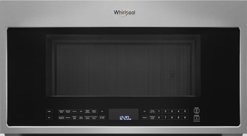 Whirlpool WMH78519LZ 30 Inch Over-the-Range Microwave Oven with 1.9 Cu ...