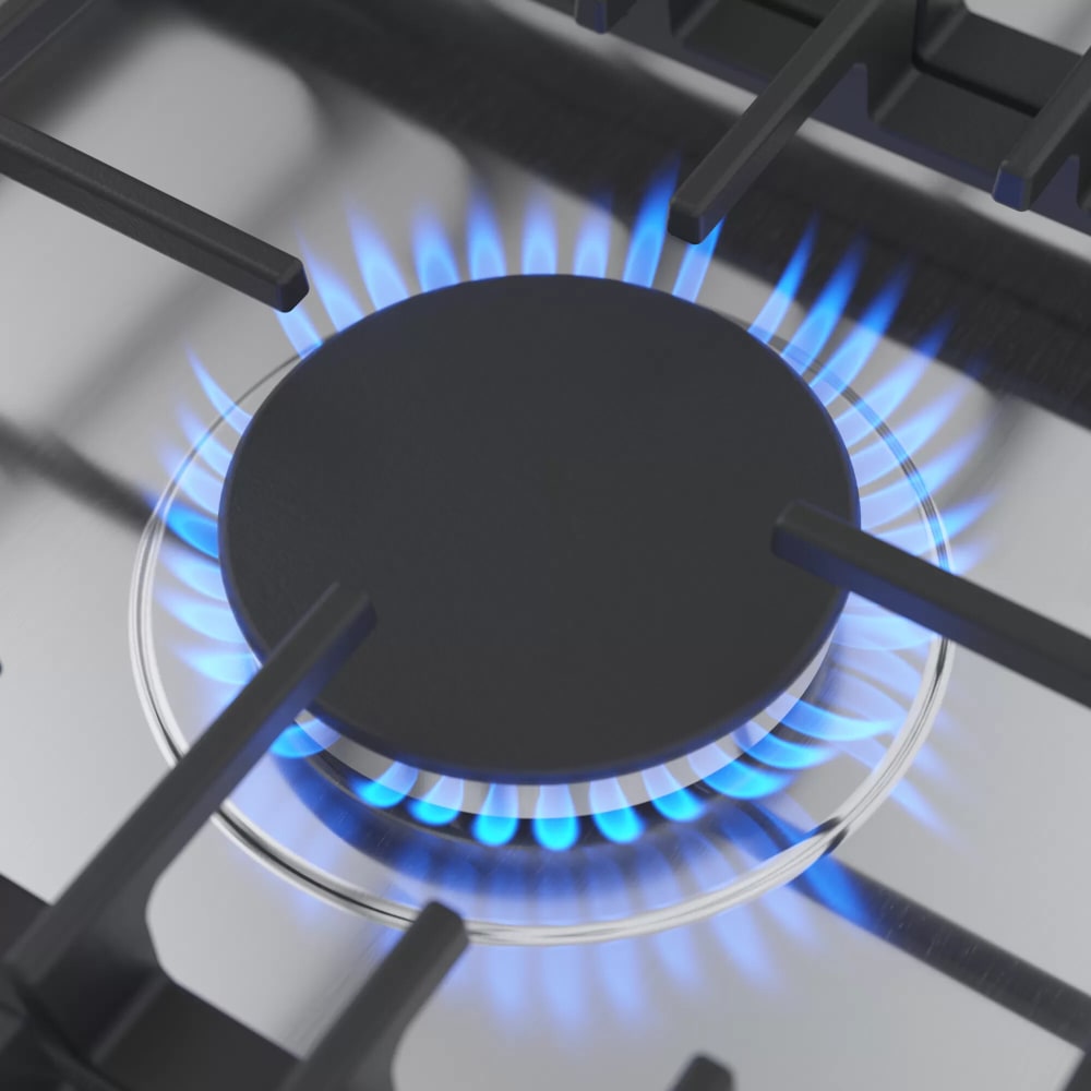 Bosch NGM5658UC 36 Inch Gas Cooktop with 5 Sealed Burners, Continuous