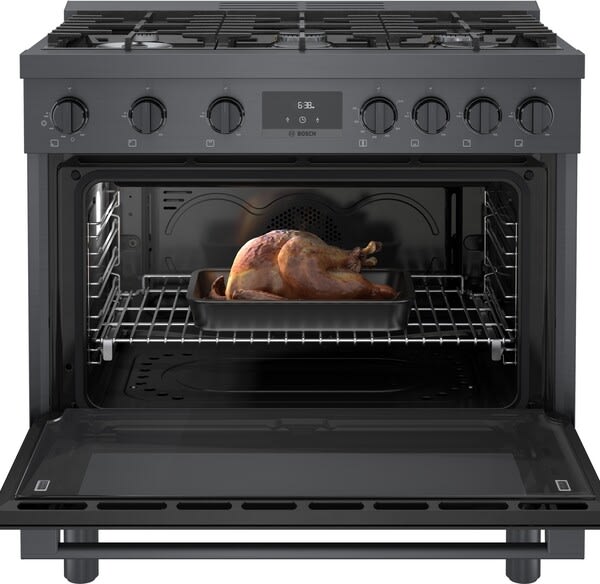 Bosch HGS8645UC 36 Inch Freestanding Gas Range with 6 Sealed