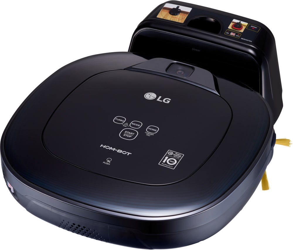 LG VR65704LVM HomBot Square Robotic Vacuum with WiFi, Dual Eye 2.0