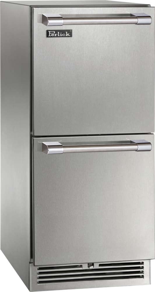 Perlick HP15RS46DL 15 Inch BuiltIn Drawer Refrigerator with 2.8 Cu. Ft