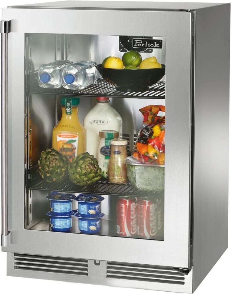 Perlick HP24RS43R 24 Inch Built-In Refrigerator with 5.2 Cu. Ft