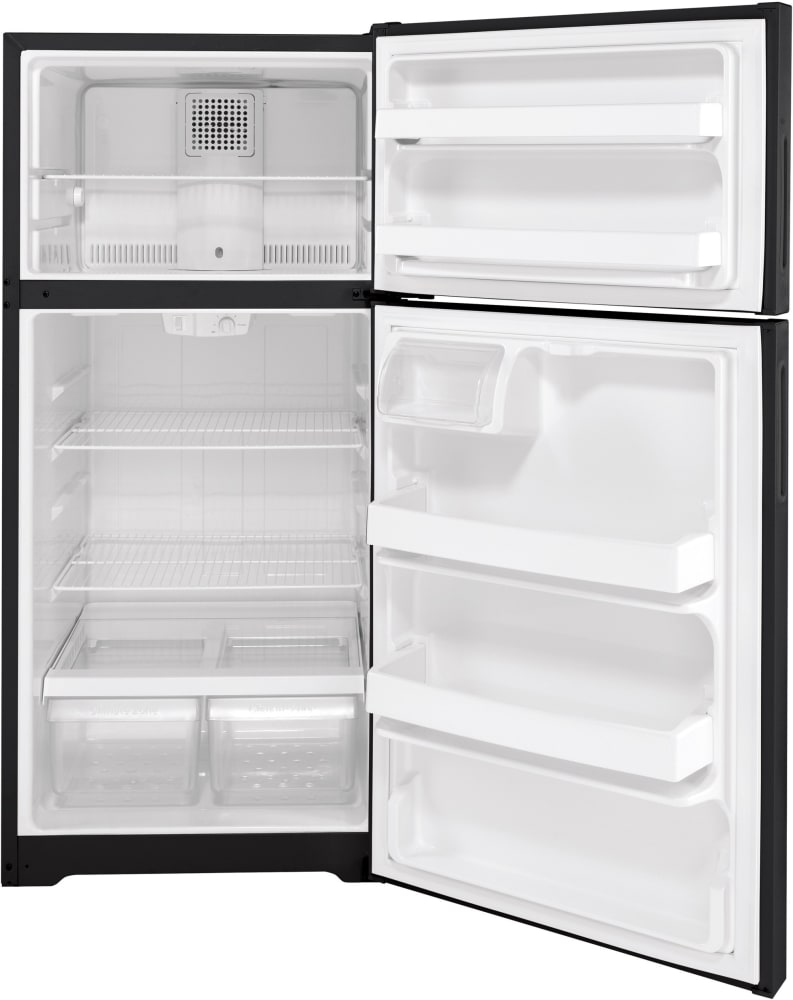 Hotpoint HPS16BTNRBB 28 Inch Top Freezer Refrigerator with 15.6 Total ...