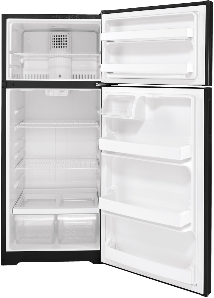Hotpoint HPS18BTNRBB 28 Inch Top Freezer Refrigerator with 17.5 Cu. Ft